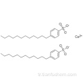 Benzenülfonik asit, dodesil-, kalsiyum tuzu (7Cİ, 8Cİ, 9Cİ) CAS 26264-06-2